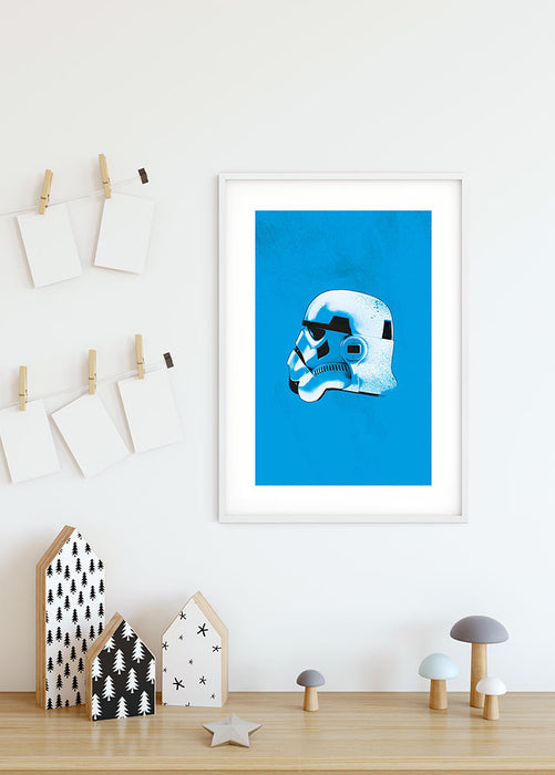 Wandbild - Star Wars Classic Helmets Stormtrooper