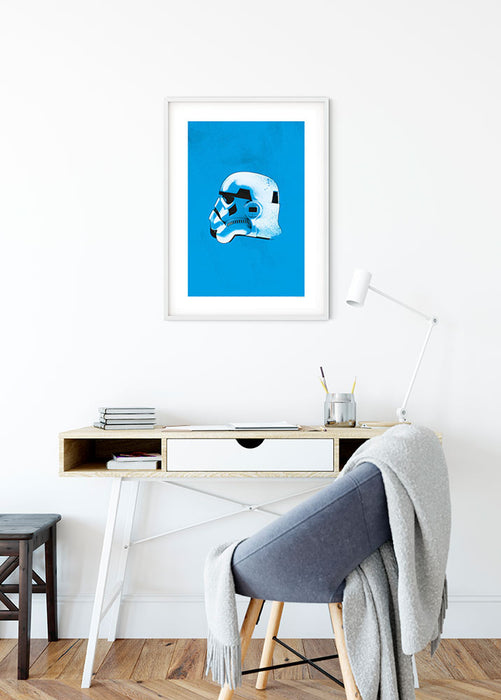 Wandbild - Star Wars Classic Helmets Stormtrooper