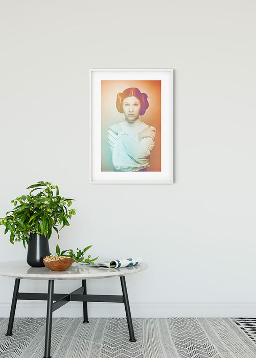 Wandbild - Star Wars Classic Icons Color Leia