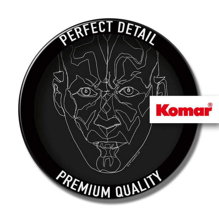 Komar NEU | Wandbild - Star Wars Lines Dark Side Maul - Größe 40 x 50 cm