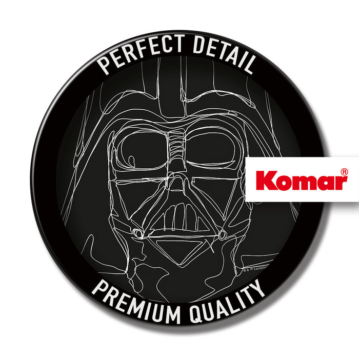 Komar NEU | Wandbild - Star Wars Lines Dark Side Vader - Größe 30 x 40 cm