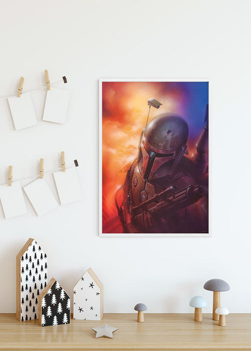 Wandbild - Star Wars Classic Mandalorian