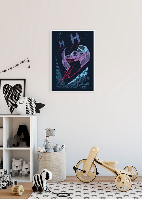 Komar NEU | Wandbild - Star Wars Classic Vector TIE-Fighter - Größe 50 x 70 cm