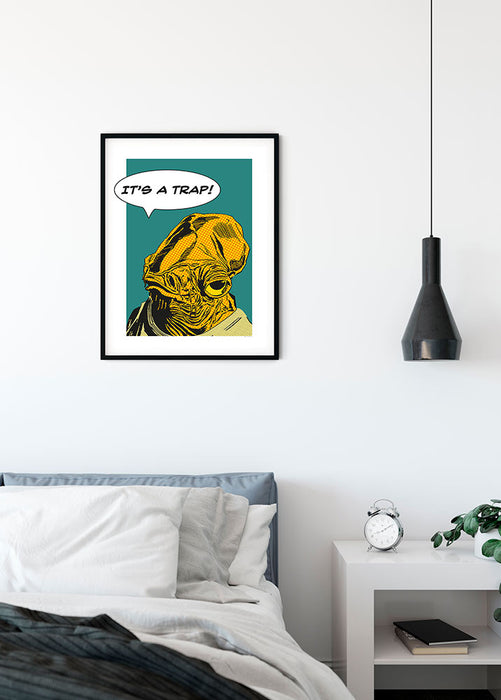 Wandbild - Star Wars Classic Comic Quote Ackbar