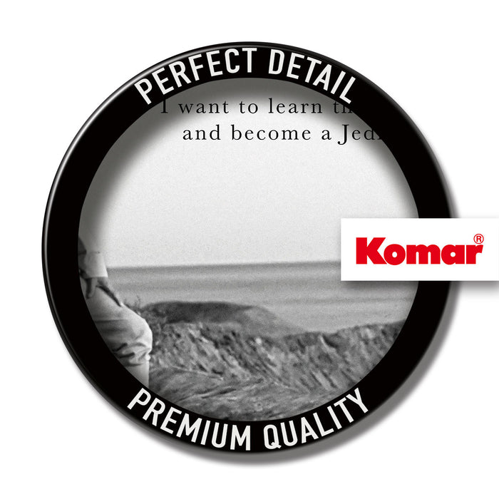 Komar NEU | Wandbild - Star Wars Classic Luke Quote - Größe 70 x 50 cm