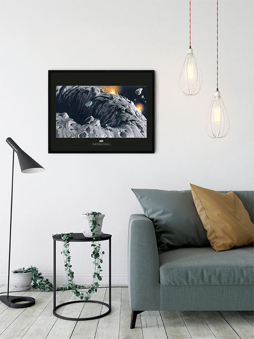Komar NEU | Wandbild - Star Wars Classic RMQ Asteroid - Größe 40 x 30 cm