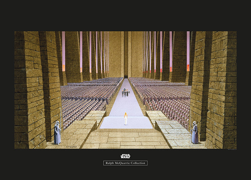 Komar NEU | Wandbild - Star Wars Classic RMQ Ceremony - Größe 70 x 50 cm