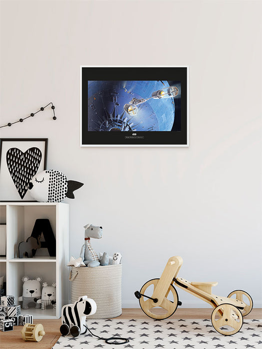 Wandbild - Star Wars Classic RMQ Death Star Attack