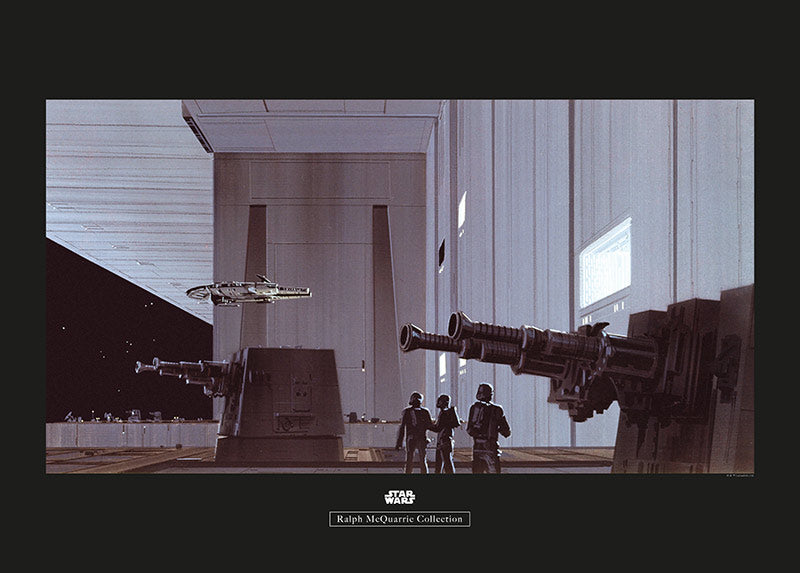 Wandbild - Star Wars Classic RMQ Death Star Hangar