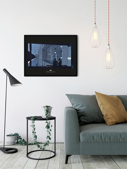 Wandbild - Star Wars Classic RMQ Death Star Control