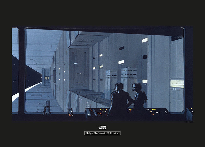 Wandbild - Star Wars Classic RMQ Death Star Control