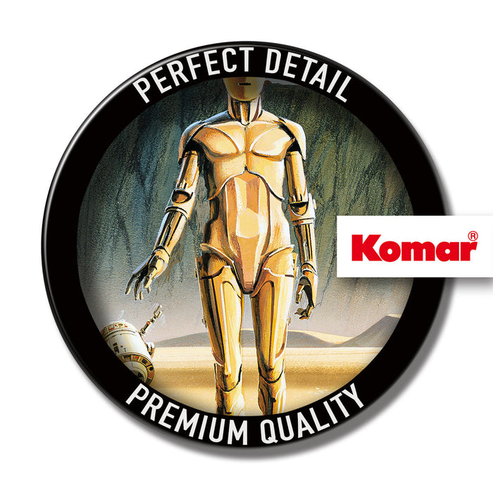 Komar NEU | Wandbild - Star Wars Classic RMQ Droids - Größe 50 x 40 cm