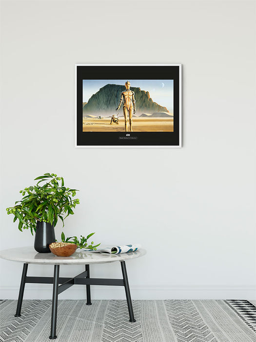 Komar NEU | Wandbild - Star Wars Classic RMQ Droids - Größe 50 x 40 cm