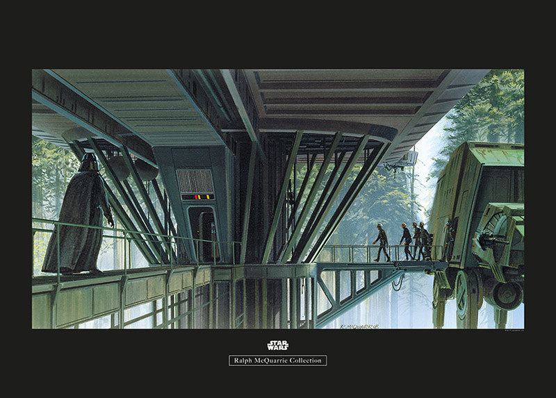 Wandbild - Star Wars Classic RMQ Endor Dock