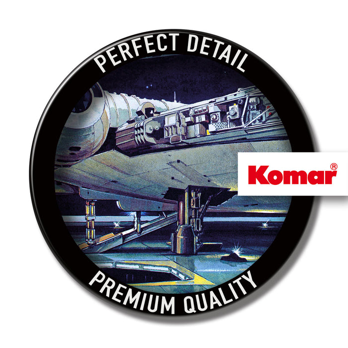 Komar NEU | Wandbild - Star Wars Classic RMQ Falcon Hangar - Größe 70 x 50 cm