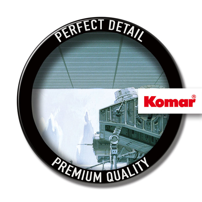 Komar NEU | Wandbild - Star Wars Classic RMQ Hangar Shuttle - Größe 50 x 40 cm