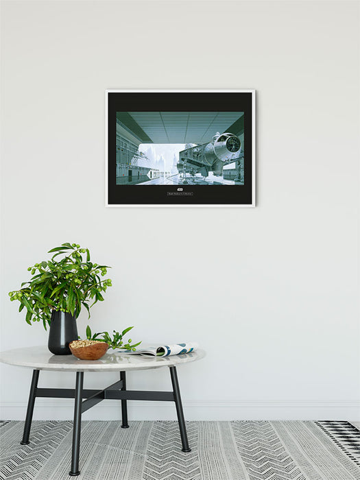 Komar NEU | Wandbild - Star Wars Classic RMQ Hangar Shuttle - Größe 40 x 30 cm
