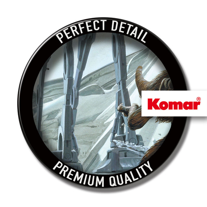 Komar NEU | Wandbild - Star Wars Classic RMQ Hoth Battle Ground - Größe 40 x 30 cm