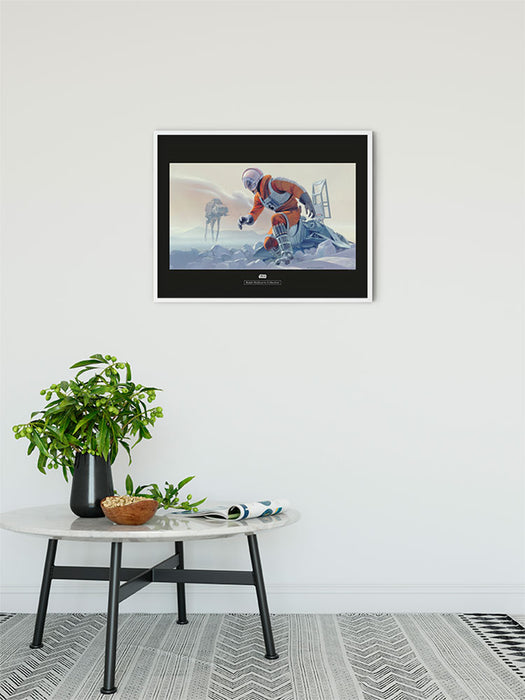 Komar NEU | Wandbild - Star Wars Classic RMQ Hoth Battle Pilot - Größe 50 x 40 cm