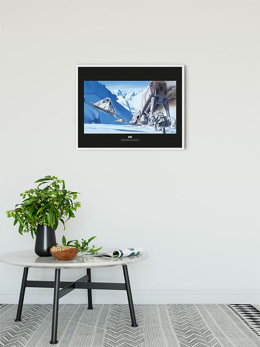 Wandbild - Star Wars Classic RMQ Hoth Battle Snowspeeder