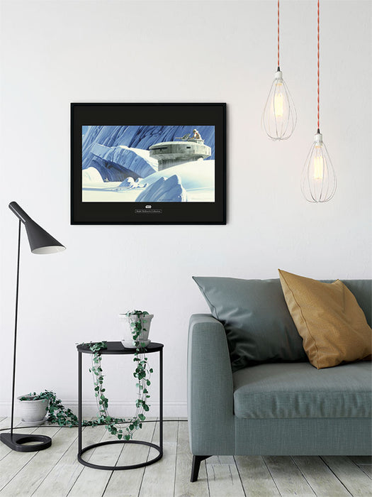 Komar NEU | Wandbild - Star Wars Classic RMQ Hoth Echo Base - Größe 50 x 40 cm