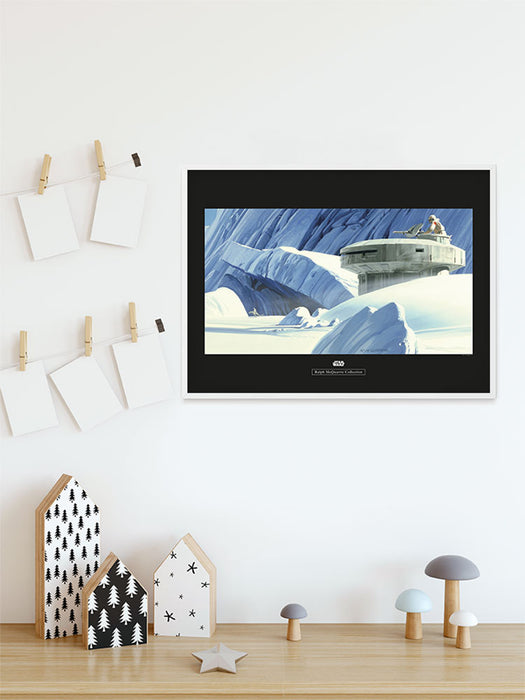 Komar NEU | Wandbild - Star Wars Classic RMQ Hoth Echo Base - Größe 40 x 30 cm
