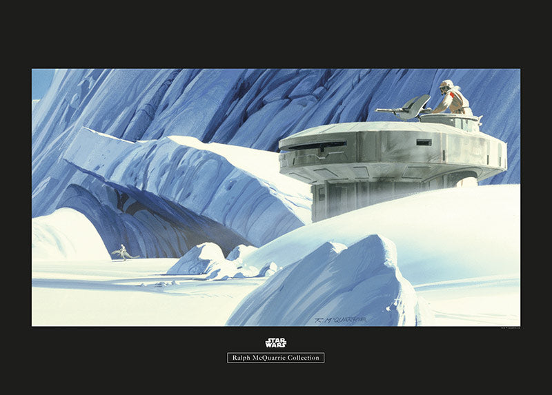Wandbild - Star Wars Classic RMQ Hoth Echo Base