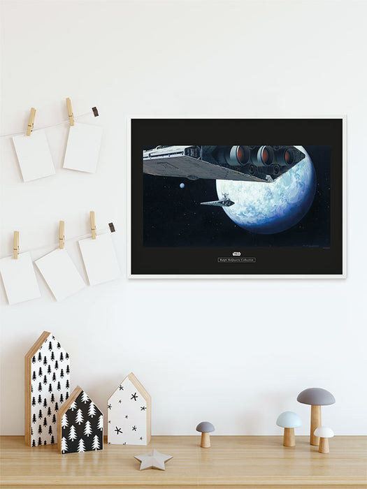 Komar NEU | Wandbild - Star Wars Classic RMQ Hoth Orbit - Größe 50 x 40 cm