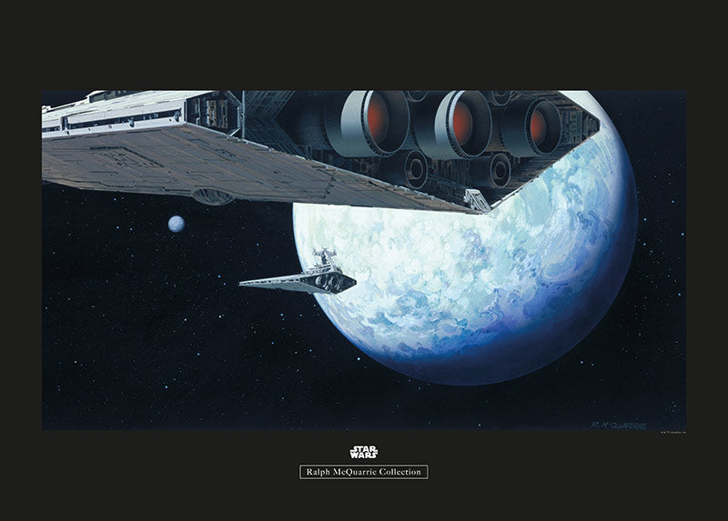 Wandbild - Star Wars Classic RMQ Hoth Orbit