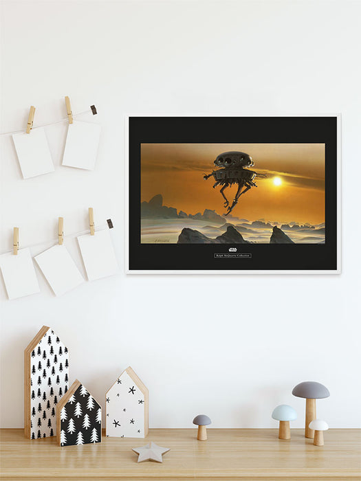 Komar NEU | Wandbild - Star Wars Classic RMQ Hoth Probe Droid - Größe 40 x 30 cm