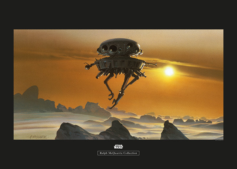 Komar NEU | Wandbild - Star Wars Classic RMQ Hoth Probe Droid - Größe 70 x 50 cm
