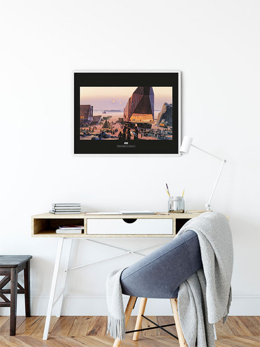 Komar NEU | Wandbild - Star Wars Classic RMQ Java Market - Größe 70 x 50 cm