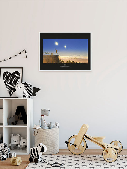 Komar NEU | Wandbild - Star Wars Classic RMQ Mos Eisley Edge - Größe 70 x 50 cm