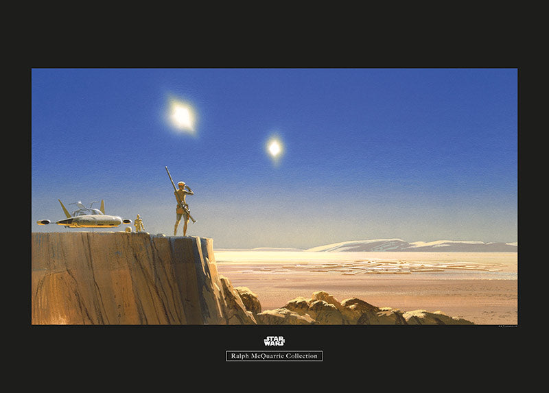 Wandbild - Star Wars Classic RMQ Mos Eisley Edge