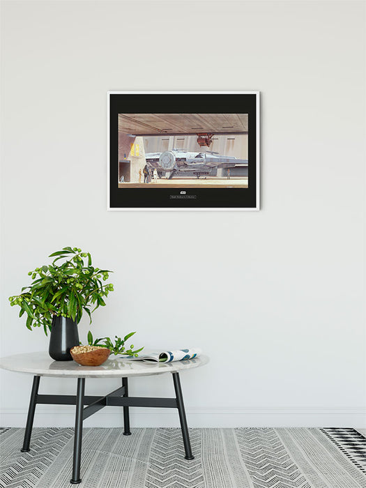 Komar NEU | Wandbild - Star Wars Classic RMQ Mos Eisley Hangar - Größe 40 x 30 cm