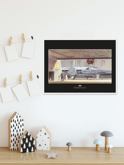 Wandbild - Star Wars Classic RMQ Mos Eisley Hangar