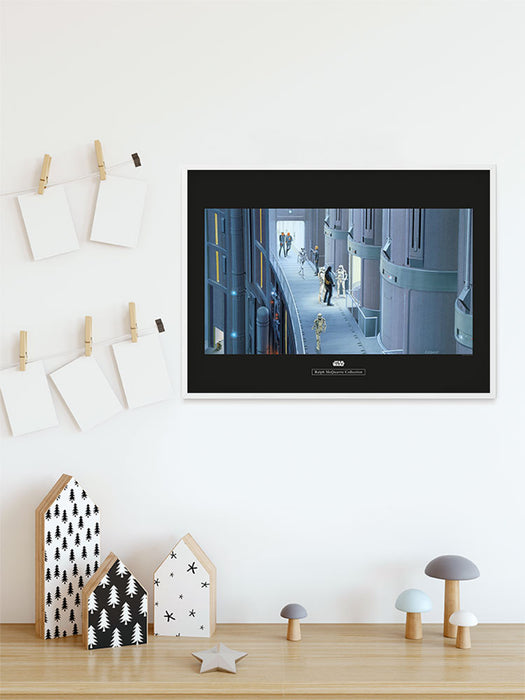 Komar NEU | Wandbild - Star Wars Classic RMQ Prison Elevator - Größe 70 x 50 cm