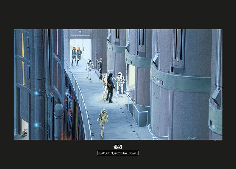 Wandbild - Star Wars Classic RMQ Prison Elevator
