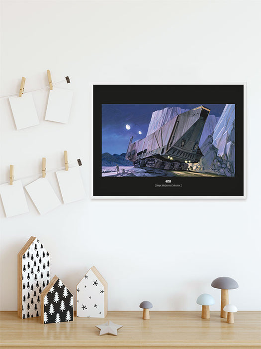 Komar NEU | Wandbild - Star Wars Classic RMQ Sandcrawler - Größe 50 x 40 cm