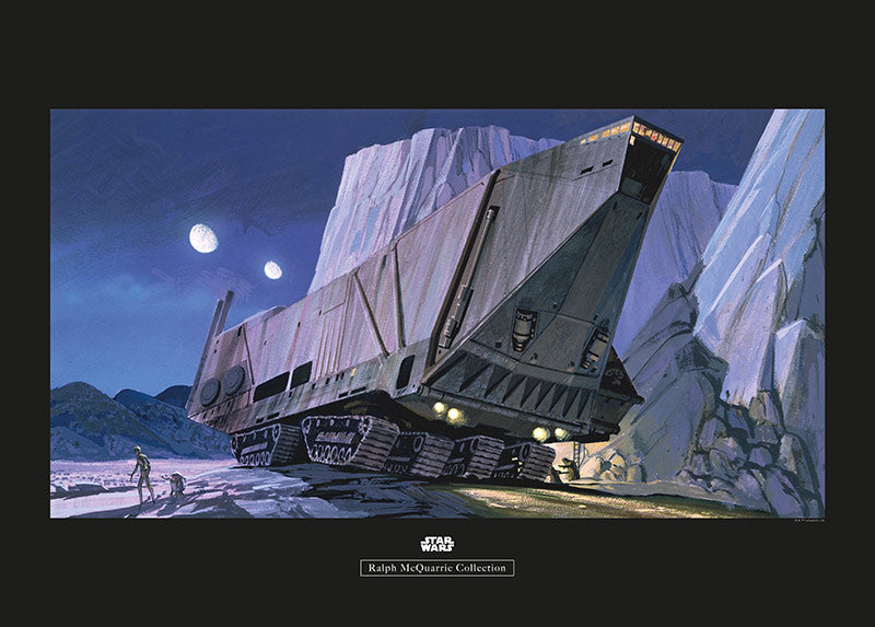 Komar NEU | Wandbild - Star Wars Classic RMQ Sandcrawler - Größe 70 x 50 cm