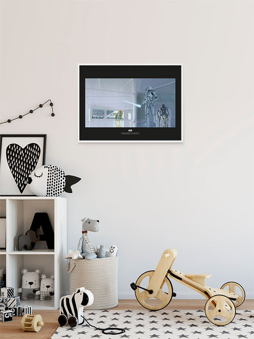 Komar NEU | Wandbild - Star Wars Classic RMQ Stormtrooper Hallway - Größe 40 x 30 cm