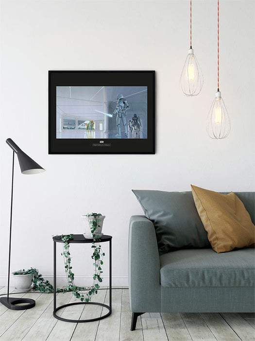 Komar NEU | Wandbild - Star Wars Classic RMQ Stormtrooper Hallway - Größe 70 x 50 cm