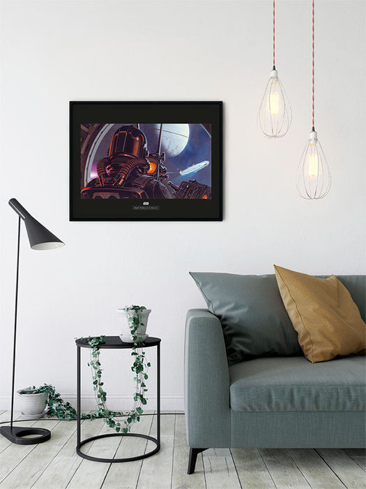Komar NEU | Wandbild - Star Wars Classic RMQ TIE-Fighter Pilot - Größe 70 x 50 cm