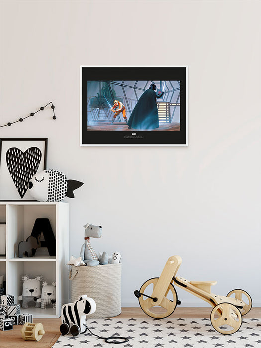 Komar NEU | Wandbild - Star Wars Classic RMQ Vader Luke Carbonit Room - Größe 40 x 30 cm