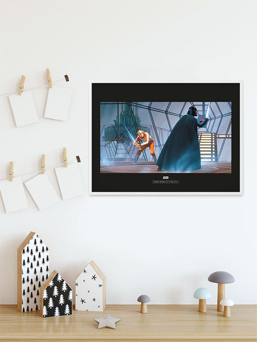 Wandbild - Star Wars Classic RMQ Vader Luke Carbonit Room