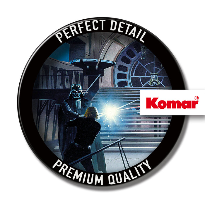 Komar NEU | Wandbild - Star Wars Classic RMQ Vader Luke Throneroom - Größe 40 x 30 cm