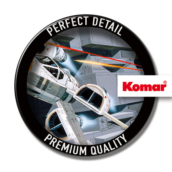 Komar NEU | Wandbild - Star Wars Classic RMQ X-Wing vs TIE-Fighter - Größe 40 x 30 cm