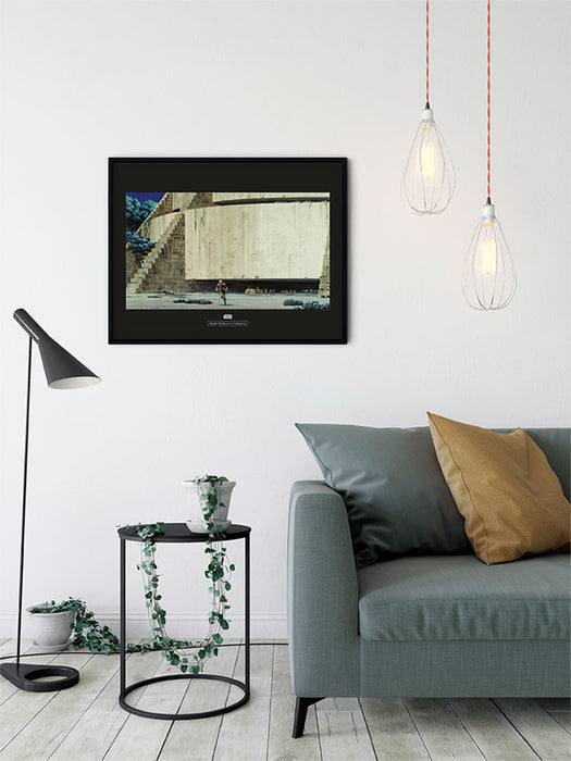 Komar NEU | Wandbild - Star Wars Classic RMQ Yavin Temple - Größe 70 x 50 cm