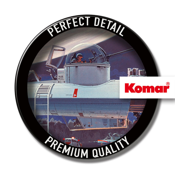 Komar NEU | Wandbild - Star Wars Classic RMQ Yavin Hangar - Größe 70 x 50 cm