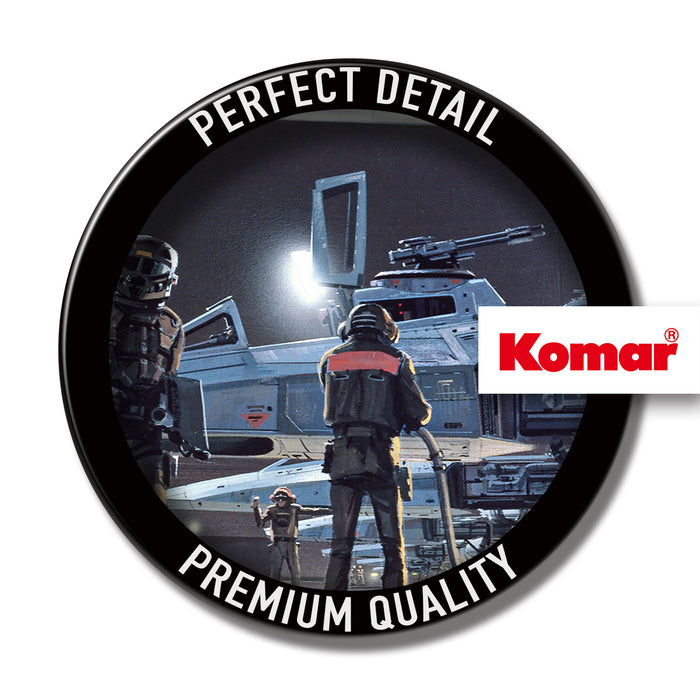 Komar NEU | Wandbild - Star Wars Classic RMQ Yavin Y-Wing - Größe 70 x 50 cm